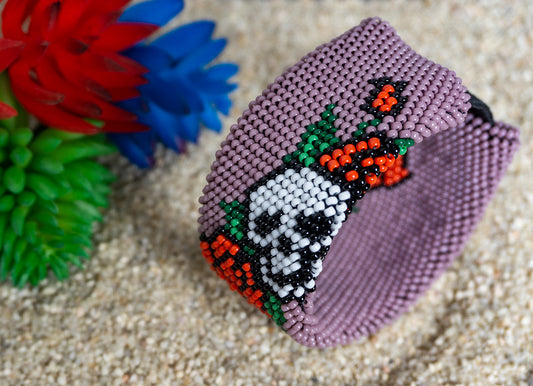 Skull Flower Bracelet